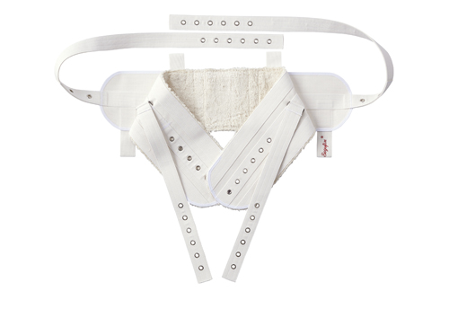 セグフィックス綿パッド付腹部用ベルトS ｾｸﾞﾒﾝﾊﾟｯﾄﾞﾂｷﾌｸﾌﾞﾍﾞﾙﾄ(松吉医科器械)(24-7107-00)【1本単