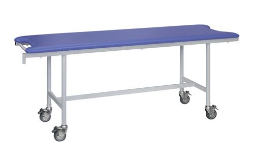 アルミストレッチャーTB-1348(65X190X80CM) ｱﾙﾐｽﾄﾚｯﾁｬｰ ビニルレザーオレンジ(高田ベッド製作所)(24-7166-00-10)【1台単位】