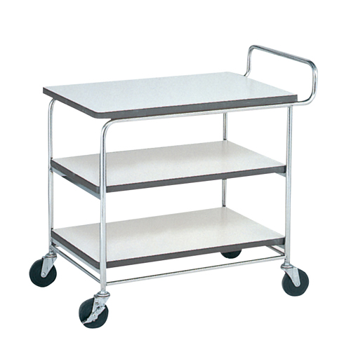 ステンレスワゴンST E-3(83X50X81CM) ｽﾃﾝﾚｽﾜｺﾞﾝ(燕物産)(24-7167-01)【1台単位】(燕物産)