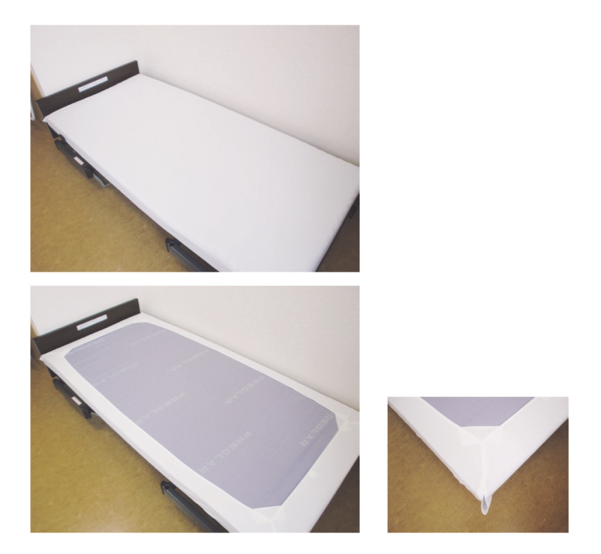 エブケア防水シーツベッド用ＢＯＸﾎﾜｲﾄ ｴﾌﾞｹｱﾎﾞｳｽｲｼｰﾂﾍﾞｯﾄﾞﾖｳ(エブノ)(24-7193-00)【10枚単位