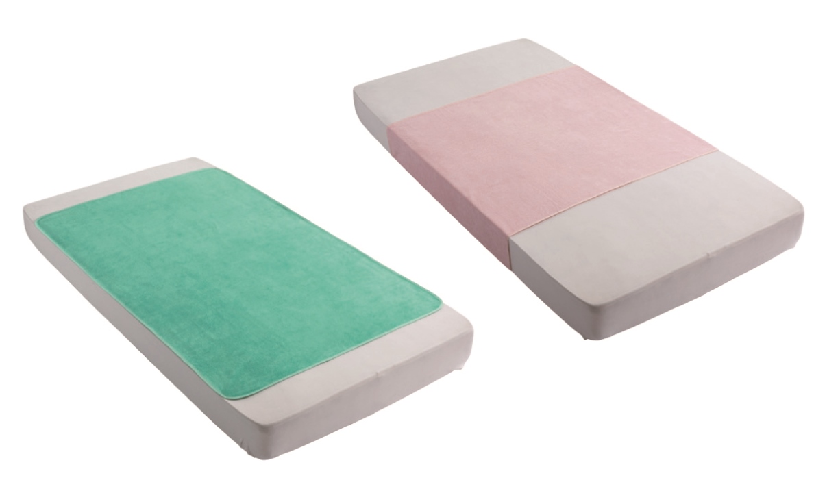 新多機能パイルシーツ100X160CM ｼﾝｷﾉｳﾊﾟｲﾙｼｰﾂ グリーン(ケアメディックス)(24-7195-00-01)【1