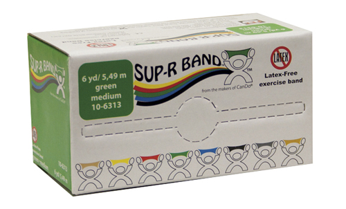 スーパーバンド（緑色：中）R-125-C ｽｰﾊﾟｰﾊﾞﾝﾄﾞ(タイガー医療器)(24-7468-02)【1箱単位】