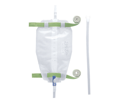 ユーケアーレッグバッグ15371(500ML)5ﾏｲ ﾕｰｹｱｰﾚｯｸﾞﾊﾞｯｸﾞ(アルケア)(24-7488-00)【1箱単位
