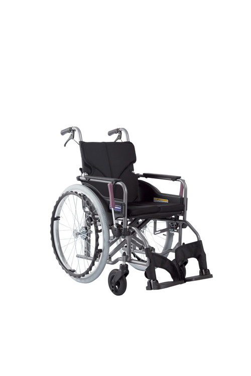 車いす モダン ＡスタイルKMD-A16-42-M ﾓﾀﾞﾝAｽﾀｲﾙ 赤チェックＡ１０(カワムラサイクル)(24-7620-01-05)【1台単位】