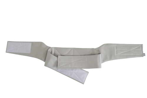 トランスポーターベルト（座位型）4002(ｸﾞﾚｰ)L ﾄﾗﾝｽﾎﾟｰﾀｰﾍﾞﾙﾄ(特殊衣料)(24-7635-03)【1個単位】