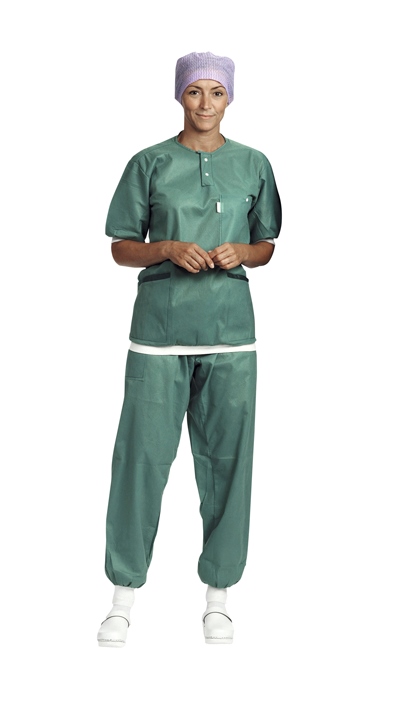 スクラブシャツ 袖・裾カフ付グリーン22620(M)48ﾏｲ ｽｸﾗﾌﾞｼｬﾂｿﾃﾞｽｿｶﾌﾂｷｸﾞﾘ(メンリッケヘルスケア)(24-7814-01)【1箱単位】