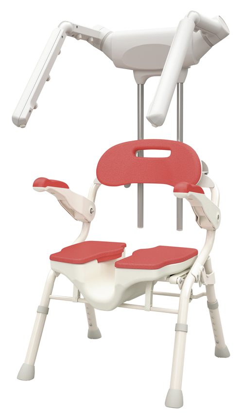 温浴シャワーベンチＨＰフィット536-306(ﾚｯﾄﾞ) ｵﾝﾖｸｼｬﾜｰﾍﾞﾝﾁHPﾌｨｯﾄ(アロン化成)(24-8022-00)【1台単位】