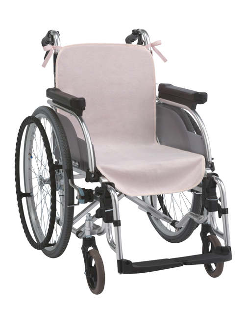 車いすシートカバーﾋﾟﾝｸ(2ﾏｲｲﾘ) ｸﾙﾏｲｽｼｰﾄｶﾊﾞｰ(ケアメディックス)(24-8055-01)【1袋単位】(ケア