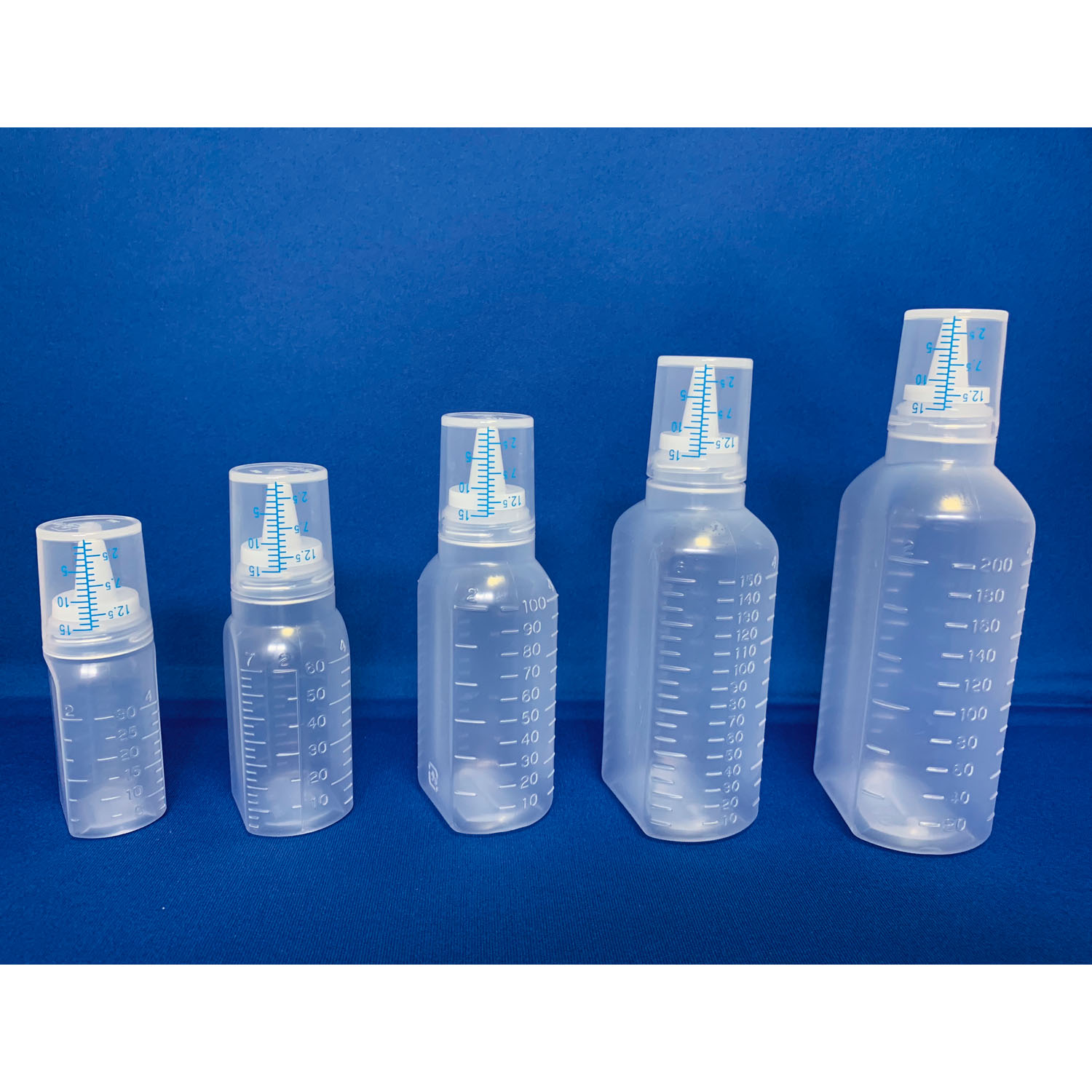 カップ付ボトル(未滅菌)無地 60ML(200ホンイリ)60ML(200ﾎﾝｲﾘ)(24-8095-01)【シンリョウ】(販売単