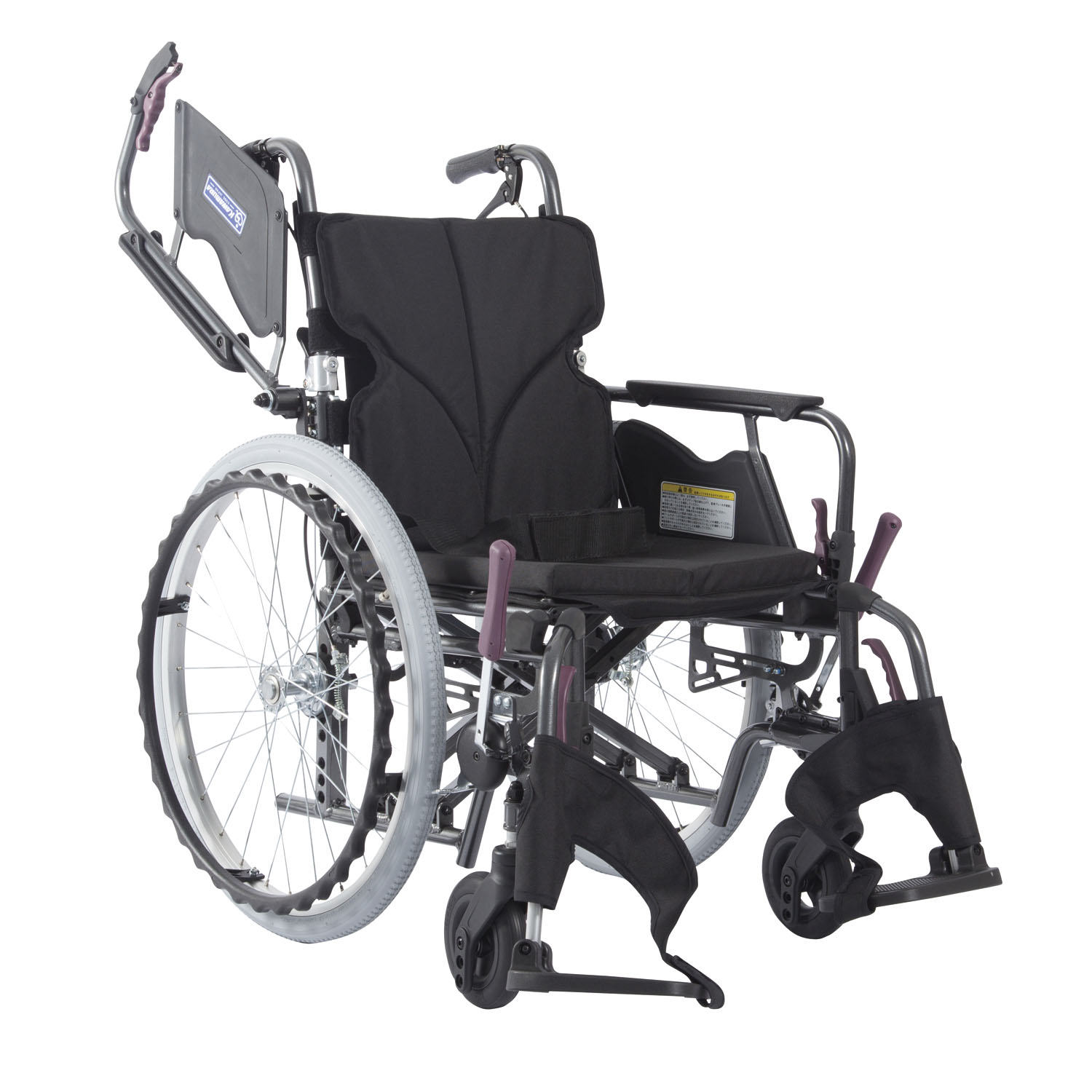 車いす モダン Bスタイル KMD-B22-45-M(クロNO．19KMD-B22-45-M(ｸﾛNO.19(24-8185-0
