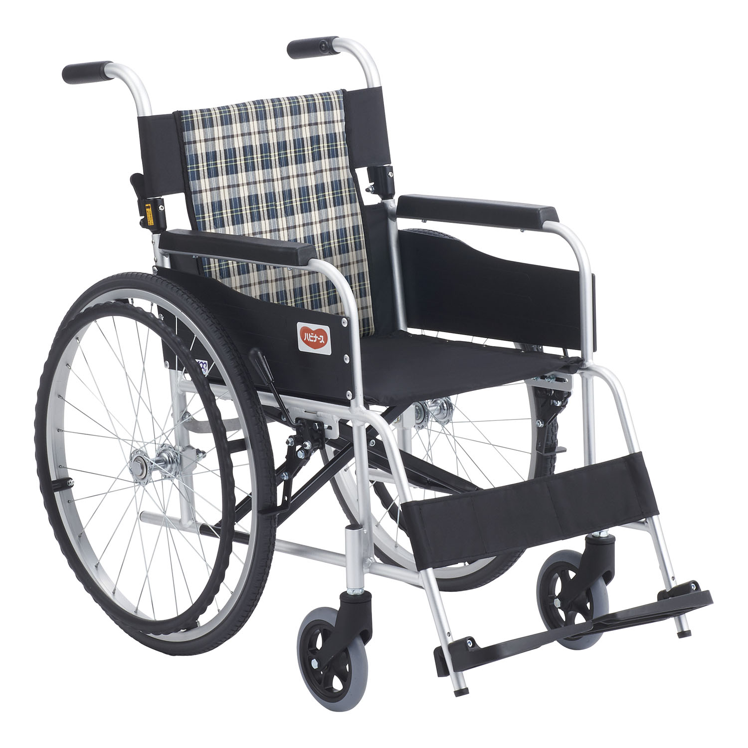 標準型車いす(低床) T-1N-LO202200AR202200AR(24-8188-01)【ピジョンタヒラ】(販売単位:1)(