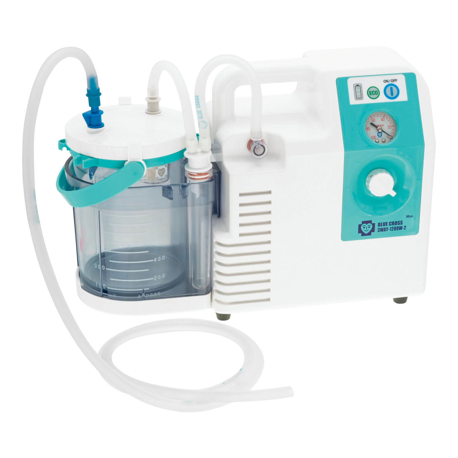 3電源吸引器 3WAY-1200W-2(ミント)3WAY-1200W-2(ﾐﾝﾄ)(24-8526-00)【ブルークロス・エマー