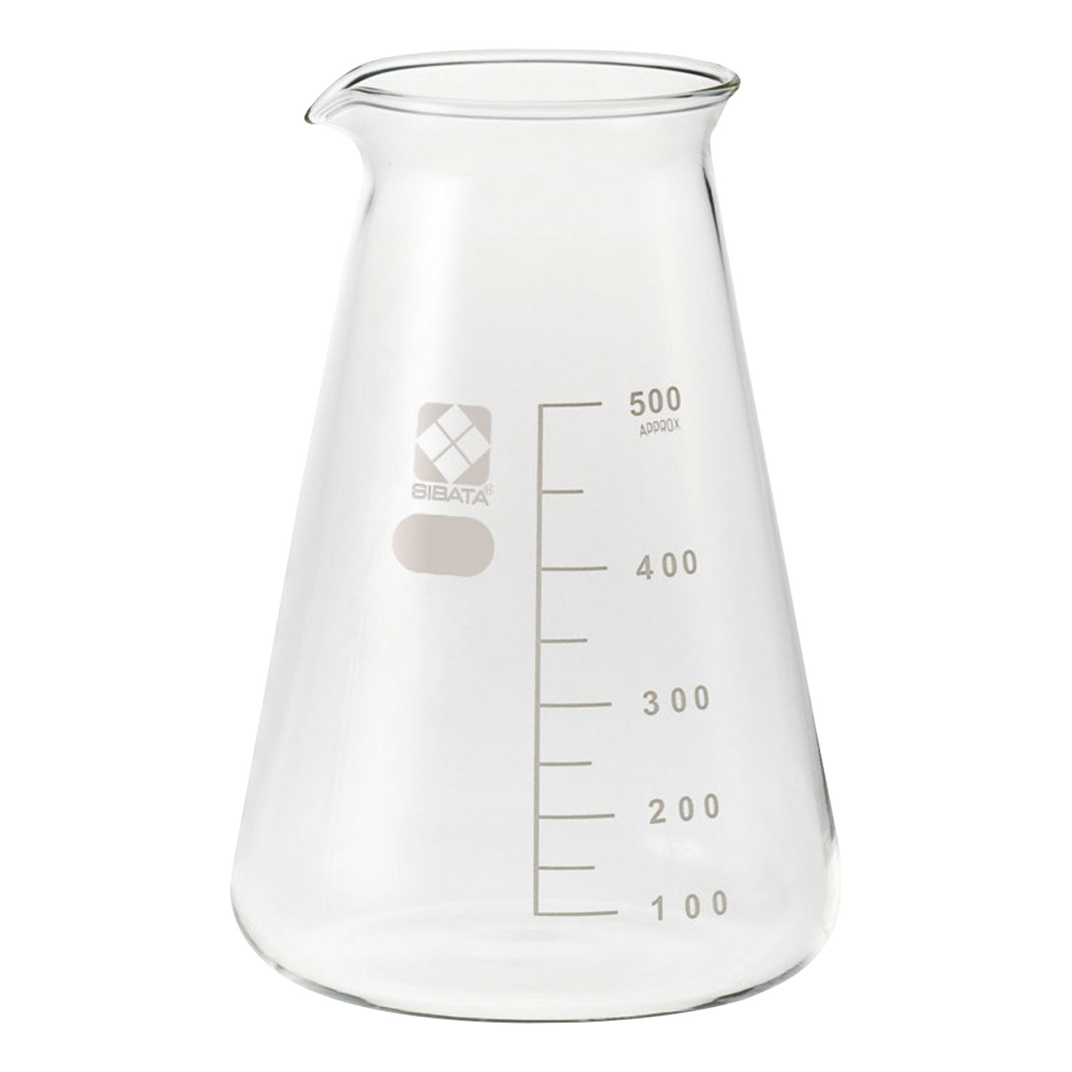 柴田 コニカルビーカー(目安目盛付)200ML(010050-200A)200ML(010050-200A)(24-9107-0
