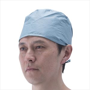 メディカルキャップ青 フリー【ホギメディカル】(MCS-201)(24-9248-00)【4単位】(ホギメディカル)[]