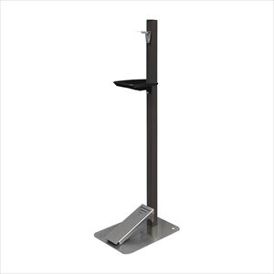 足踏式消毒液スタンドダークブロンズ【タカラ産業】(TTM-08A)(24-9261-01)【1単位】(タカラ産業)[]