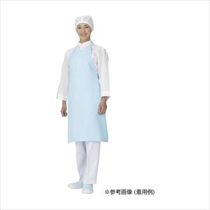 Dr．Earth エプロン 首掛け E3500-1 アースブルー プラスチックエプロン 24-9611-01E3500-1【