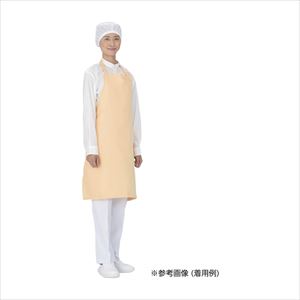 Dr．Earth エプロン 首掛け E3500-6 オレンジ プラスチックエプロン 24-9611-03E3500-6【ワコ