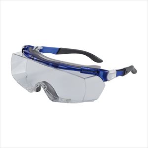 保護めがね オーバーグラスタイプ SN-770 ブルー 24-9632-00【山本光学】(SN-770)(24-9632-0