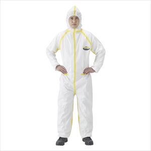 プロテクトガードハードワークウェア 68872 XXL SP つなぎ服 24-9643-02XXL【日本製紙クレシア】(6887