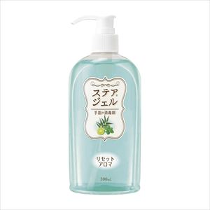 ステアジェルC リセットアロマ 023-409822-00 300ML 手指消毒剤 24-9675-01300ml【川本産業】