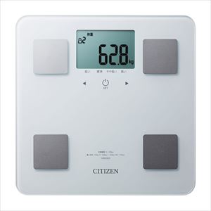 シチズン 体組成計 HMS323-WH ホワイト 24-9855-00ホワイト【シチズンシステムズ】(HMS323-WH)(2