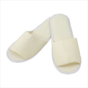 カラースリッパ 大人用 YZ001V 24-9873-00イエロー【三和】(YZ001V)(24-9873-00-03)【1単位