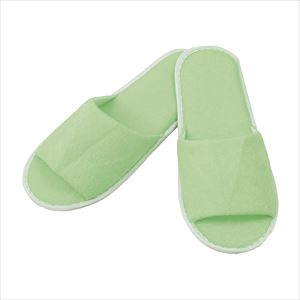 カラースリッパ 大人用 YZ001V 24-9873-00グリーン【三和】(YZ001V)(24-9873-00-04)【1単位