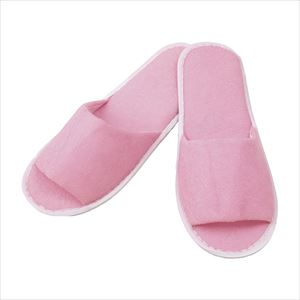 カラースリッパ 大人用 YZ001V 24-9873-00ピンク【三和】(YZ001V)(24-9873-00-05)【1単位】