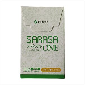 SARASAメディカルONE 2 0．18MM 48MM 100ホン 鍼灸鍼 25-2067-07寸6-2番【ファロス】(10