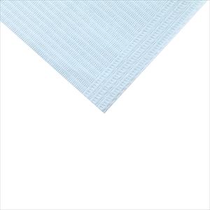 紙エプロン PAC-001 500マイ ブルー 防水エプロン デンタル 25-2096-04ブルー【伊藤忠リーテイルリンク】(PAC-001)(25-2096-04)【6単位】