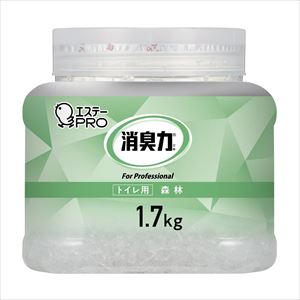 消臭力 業務用 クラッシュゲルトイレ 1．7KG ホンタイ シンリン 25-2217-04クラッシュゲルタイプ・トイレ用・ボト