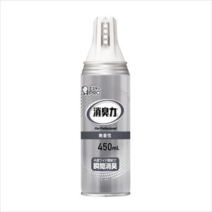 消臭力 業務用 ワイドスプレー 450ML ムコウセイ 25-2218-00ワイドスプレー・無香性【エステー】FALSE(2
