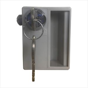 樹脂製耐酸キャビネット＆薬品保管庫 T-H385L／2 薬品戸棚 25-2279-04T-H385L/2【MTセキュリティジャパ