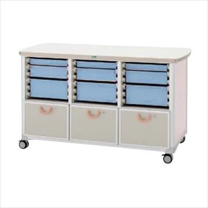 作業台 WT-1525B-1 ホンタイ：ピーチ キャビネット 6×4システム 25-2310-00W1500×D748×H86