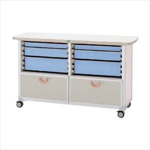 作業台 WT-1524B-1 ホンタイ：ピーチ キャビネット 6×4システム 25-2310-02W1500×D573×H86