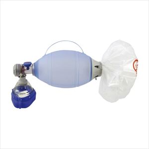 アンブ蘇生バッグシリコーン製オーバル 10206010 セイジンヨウ 蘇生器 25-2329-00成人用/オーバル【アイ・エム
