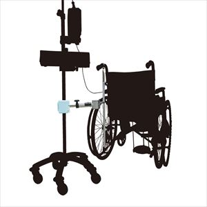 カチャっと君every フラット KCT-EVF8 車いす用オプション 25-2375-00フラット【三重金属工業】(KCT-E