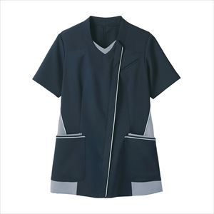女性用ジャケット MJAL-1804-K3 ネイビー ナースウェア 25-2425-02ネイビーL【サーヴォ】(MJAL-18