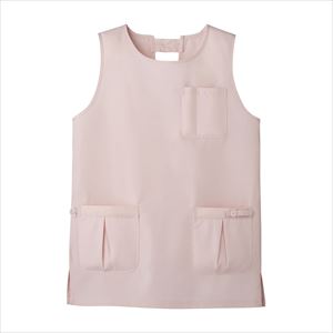 ショート丈多機能予防衣 M エプロン 予防衣 25-2428-01Mピンク【大阪通販】FALSE(25-2428-01-02)【1単位】