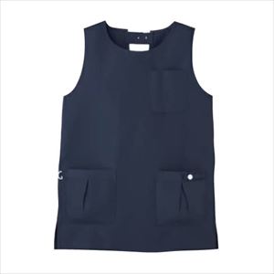 ショート丈多機能予防衣 M エプロン 予防衣 25-2428-01Mネイビー【大阪通販】FALSE(25-2428-01-06)【1単位】