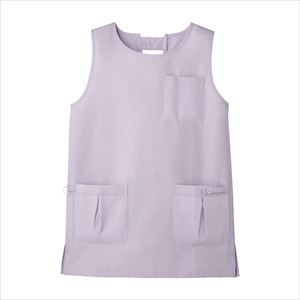 ショート丈多機能予防衣 L エプロン 予防衣 25-2428-02Lラベンダー【大阪通販】FALSE(25-2428-02-05)【1単位】