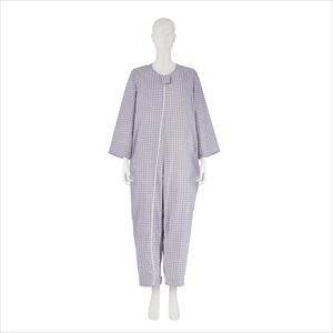 フドーねまきBスリーシーズン S 介護ねまき 25-2544-00Sパープル【竹虎】([106802])(25-2544-00-