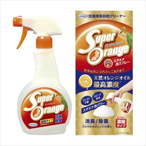 スーパーオレンジ 消臭・除菌泡タイプ ホンタイ 480ML 除菌洗浄剤 25-2632-00スプレー【UYEKI】(A-SU-