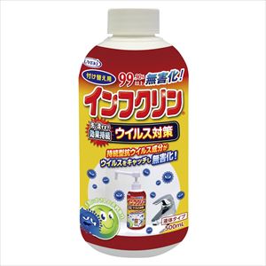 インフクリン 500ml 付替ボトル A-IN-0700-000 ポンプ 殺菌消毒剤 25-2634-04付替えボトル【UYE