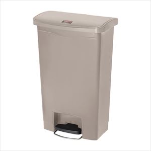 スリムジムステップオンコンテナ15L RM1883455BG ベージュ 雑巾 ディスポ 25-2640-0215L【ラバーメ