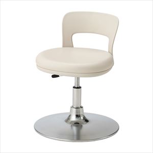 マツヨシクランケチェア 背付 ワイド MY-N3270R 25-3018-00クリームイエロー【マツヨシ】(MY-N3270R