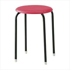 丸椅子 C-19 レッド 25-3025-01レッド【ノーリツイス】(C-19)(25-3025-01)【1単位】(ノーリツ 丸椅子 C-19 レッド 25-3025-01レッド【ノーリツイス】(C-19)(25-3025-01)【1単位】(ノーリツ