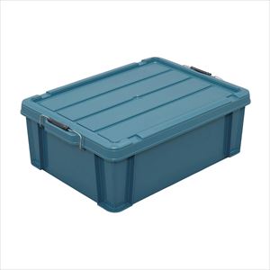 バックルコンテナ BL-43 25-3142-06約39.4L ブルーグリーン【アイリスオーヤマ】(BL-43)(25-314