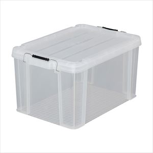 バックルコンテナ BL-45 25-3142-09約43.4L クリア【アイリスオーヤマ】(BL-45)(25-3142-09