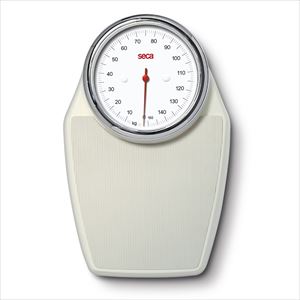 アナログフラットスケール SECA760 シロ 体重計 ヘルスメーター 25-3213-00白【seca】(seca 760